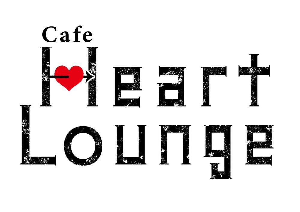 喫茶、飲食店「Heart Lounge」のロゴマーク