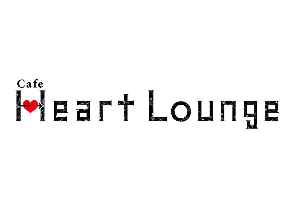 喫茶、飲食店「Heart Lounge」のロゴマーク