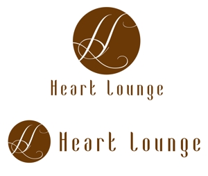 AWARD (chiha21)さんの喫茶、飲食店「Heart Lounge」のロゴマークへの提案