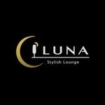 ponchukeさんのラウンジ スナック 「Stylish Lounge LUNA」のロゴへの提案
