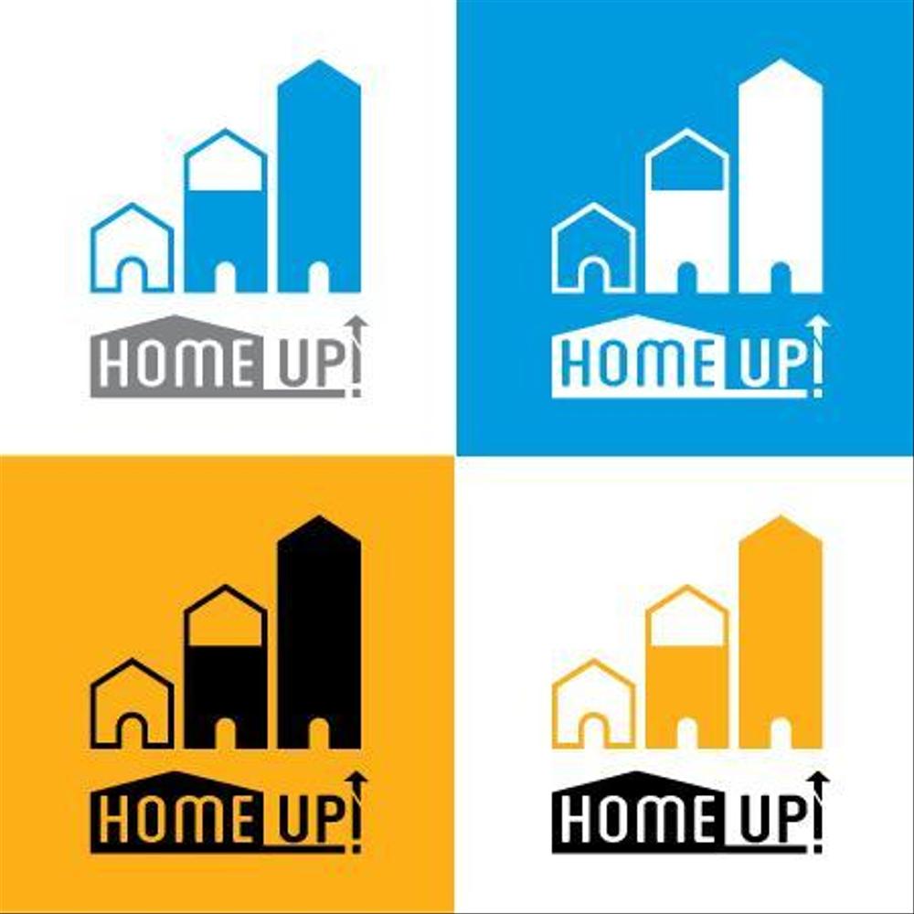 簡単ホームページ作成＆運営ツール「Home Up!（ホームアップ）」のロゴ