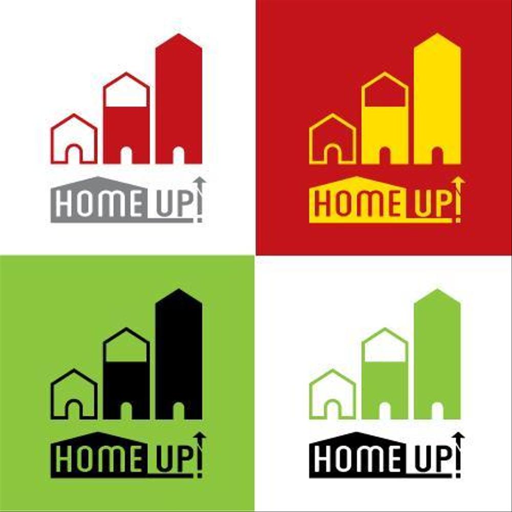 簡単ホームページ作成＆運営ツール「Home Up!（ホームアップ）」のロゴ