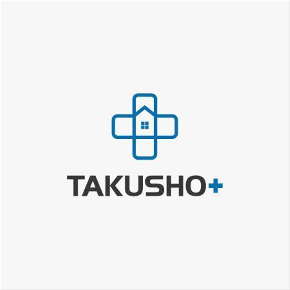 不動産会社　札幌宅商の売主物件　「TAKUSHO+」のロゴ