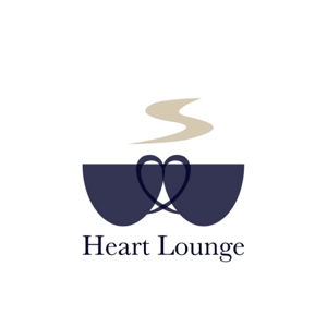 Dbird (DBird)さんの喫茶、飲食店「Heart Lounge」のロゴマークへの提案