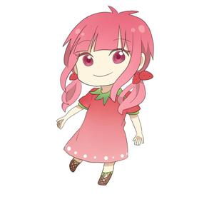 M (mana813216)さんのイチゴのキャラクターデザインへの提案