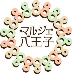 さんの八王子市で開催する大きなイベント　マルシェ八王子　の　ロゴへの提案