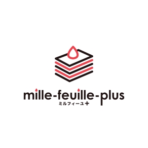 kurumi82 (kurumi82)さんのWebサービス企業「ミルフィーユプラス」の企業ロゴへの提案