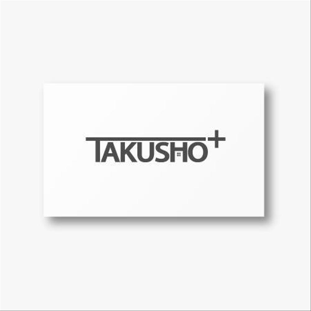 不動産会社　札幌宅商の売主物件　「TAKUSHO+」のロゴ