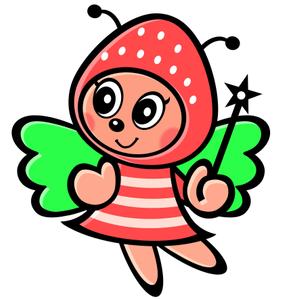 ji-cyan (ji-cyan)さんのイチゴのキャラクターデザインへの提案