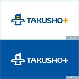 neomasu (neomasu)さんの不動産会社　札幌宅商の売主物件　「TAKUSHO+」のロゴへの提案