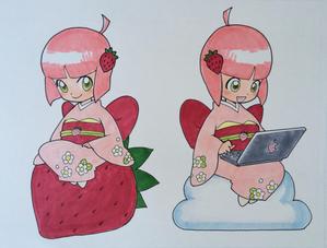 Hiromi-H (HiromiHiramatu)さんのイチゴのキャラクターデザインへの提案