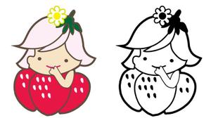 つかた (tsukata)さんのイチゴのキャラクターデザインへの提案