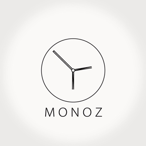 じゃぱんじゃ (japanja)さんのネットショップ「MONOZ」の時計、アクセサリーのブランドロゴへの提案