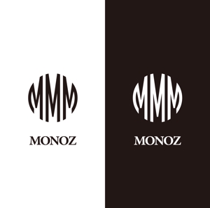 S design (saito48)さんのネットショップ「MONOZ」の時計、アクセサリーのブランドロゴへの提案