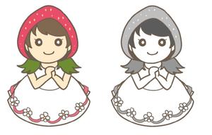 miomo513さんのイチゴのキャラクターデザインへの提案