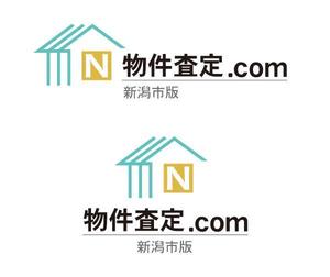 さんの【急募!】新潟市特化の不動産物件査定サイトのロゴ作成への提案