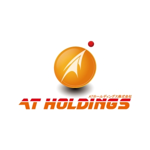 ルフィー (onepice)さんの起業からサポートまで網羅するプロデュースカンパニー「ATホールディングス株式会社」のロゴへの提案