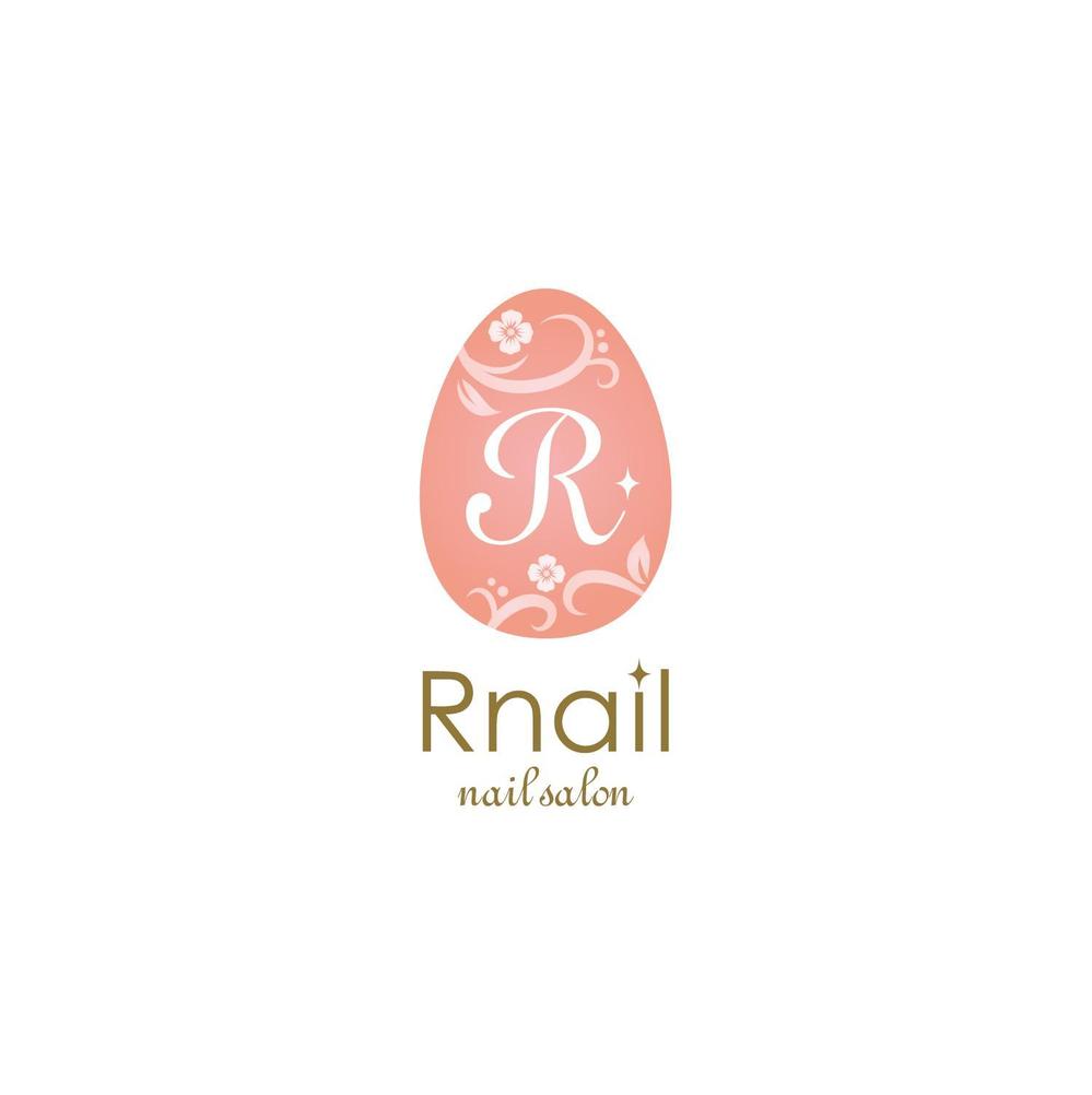 ネイルサロン『Rnail』のロゴデザイン