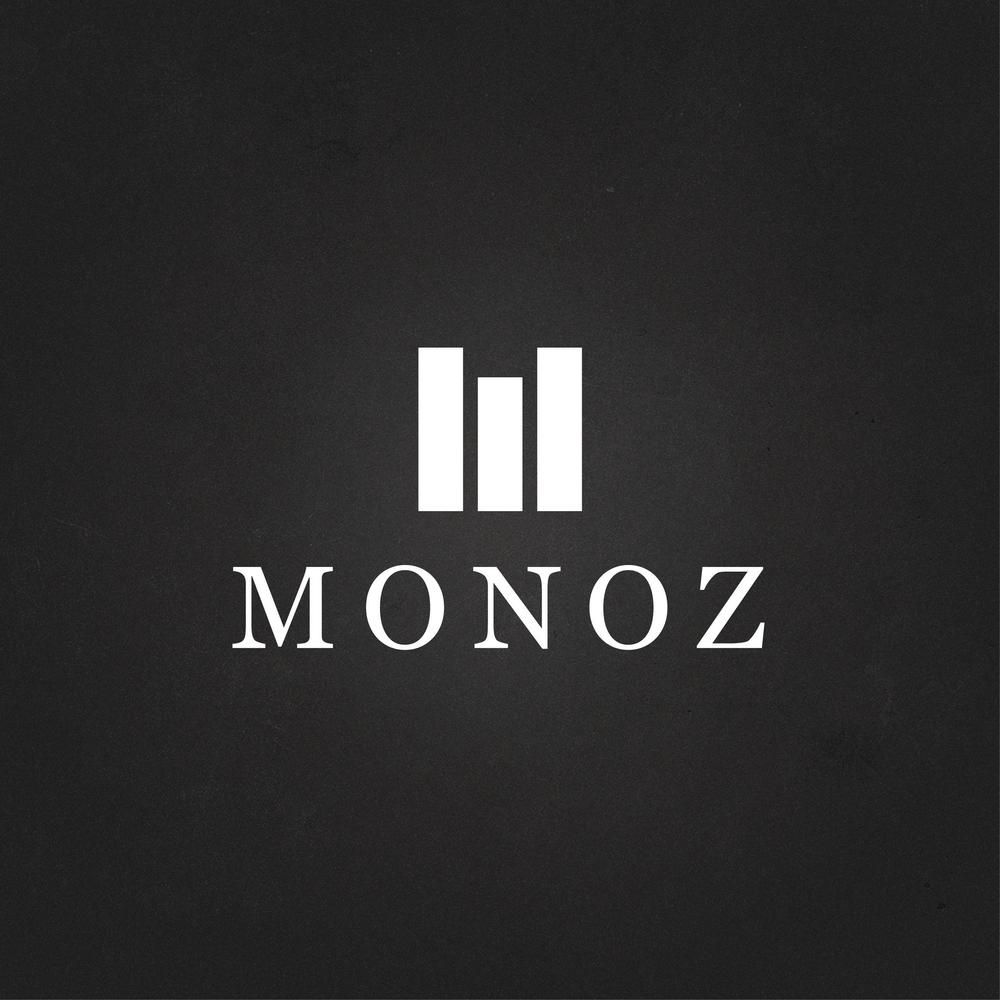 ネットショップ「MONOZ」の時計、アクセサリーのブランドロゴ