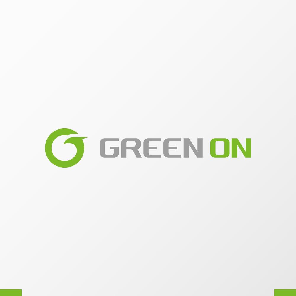 スポーツ商品ブランド　GREEN ON　のロゴ制作