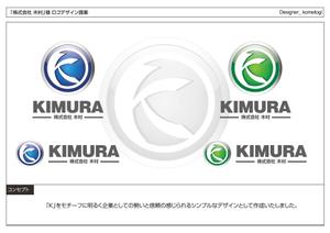 kometogi (kometogi)さんの建設関係と造船所関係の仕事をしています。株式会社　木村　のロゴへの提案