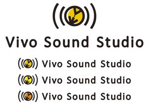 miyamaさんの音楽スタジオ「Vivo Sound Studio」のロゴ作成またはブラッシュアップへの提案