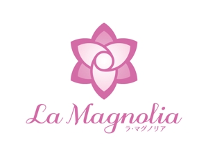 tsujimo (tsujimo)さんのエステサロン「La Magnolia」のロゴへの提案
