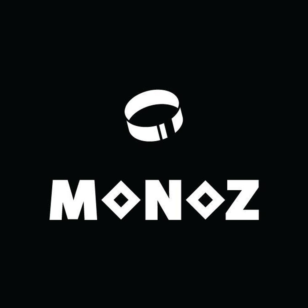 ネットショップ「MONOZ」の時計、アクセサリーのブランドロゴ