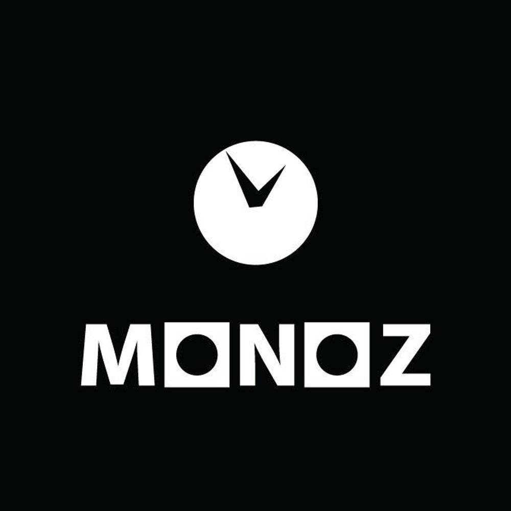 ネットショップ「MONOZ」の時計、アクセサリーのブランドロゴ