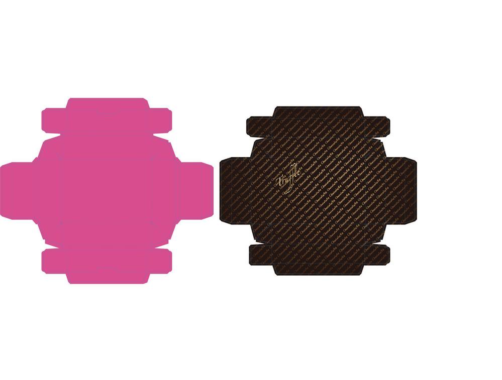 チョコレートのパッケージデザイン（複数採用もあり）