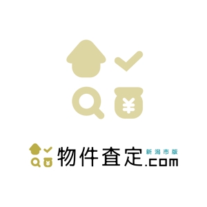 pichama（ぴちゃま） (pichama)さんの【急募!】新潟市特化の不動産物件査定サイトのロゴ作成への提案