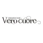 CF-Design (kuma-boo)さんのリラクゼーションマッサージルーム「Vero cuore」のロゴへの提案