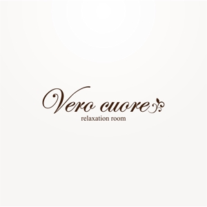 nakagawak (nakagawak)さんのリラクゼーションマッサージルーム「Vero cuore」のロゴへの提案