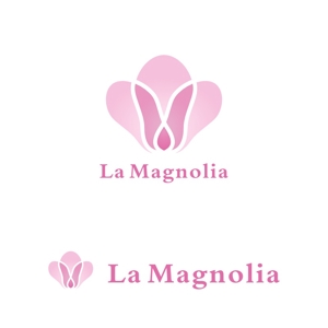 Yolozu (Yolozu)さんのエステサロン「La Magnolia」のロゴへの提案