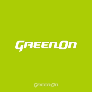 TKN (-TKN-)さんのスポーツ商品ブランド　GREEN ON　のロゴ制作への提案