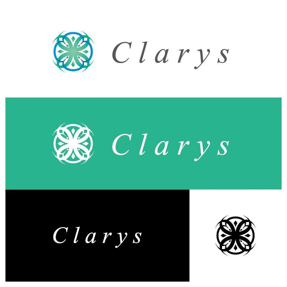 パワーストーンーショップ 「Clarys」のロゴ作成