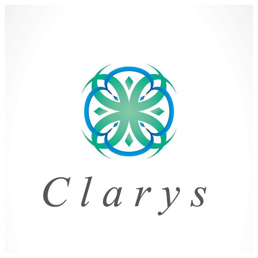 パワーストーンーショップ 「Clarys」のロゴ作成