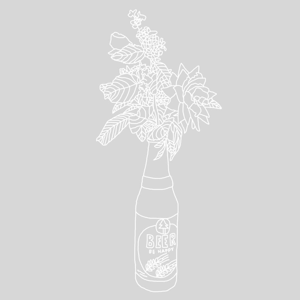 「けやきひろば　春のビール祭り」Ｔシャツデザイン（レディース用）