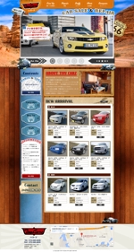 kurotaku (Kuroiwa-Taku)さんの中古車販売店　ホームページのTOPラフ作成依頼への提案