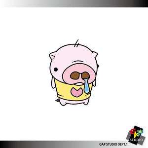 GAP STUDIO ()さんのかわいい動物(ミニブタ)のイラストへの提案