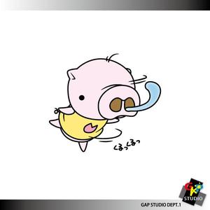 GAP STUDIO ()さんのかわいい動物(ミニブタ)のイラストへの提案