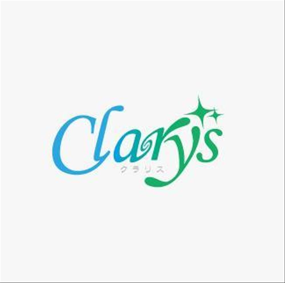 パワーストーンーショップ 「Clarys」のロゴ作成