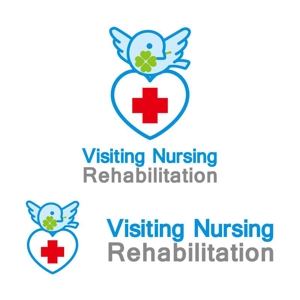 perles de verre (perles_de_verre)さんの訪問看護リハビリステーションのロゴへの提案