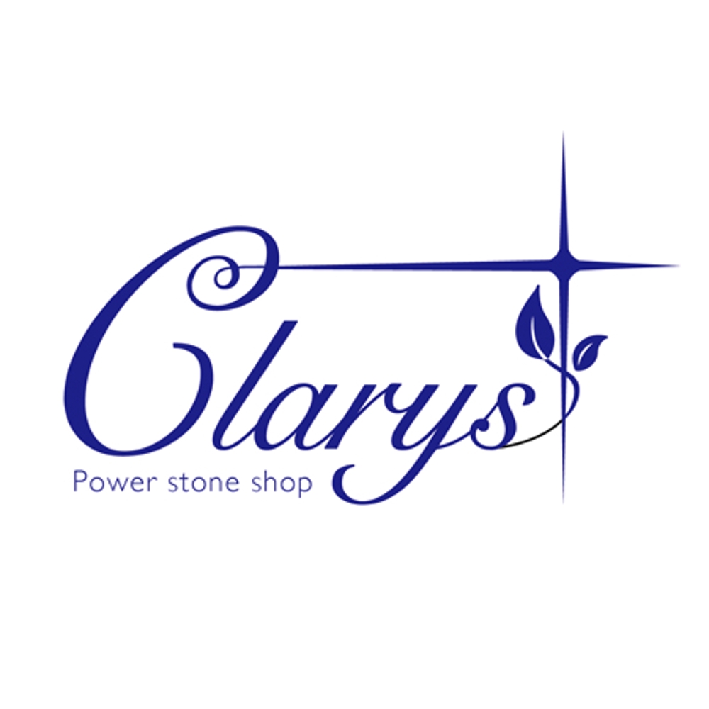 パワーストーンーショップ 「Clarys」のロゴ作成