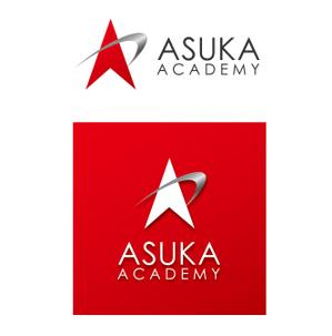 FISHERMAN (FISHERMAN)さんの海外トップ大学の講義を学べるネットの学校「Asuka Academy」、ロゴ制作依頼への提案