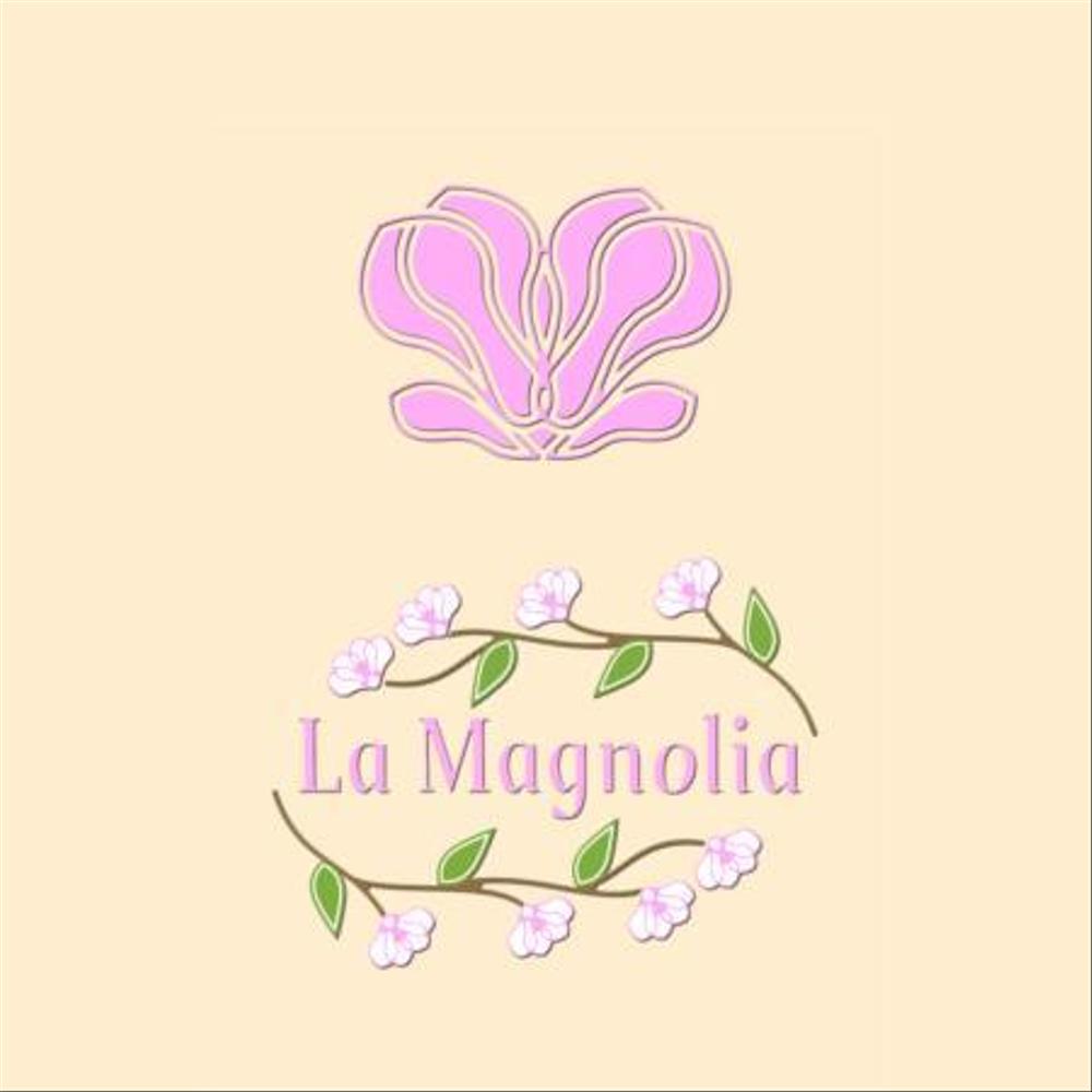 エステサロン「La Magnolia」のロゴ