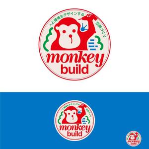 K'z Design Factory (kzdesign)さんの新会社『Monkey Build（モンキービルド）』ロゴへの提案