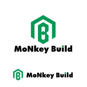 Hdo-l (hdo-l)さんの新会社『Monkey Build（モンキービルド）』ロゴへの提案