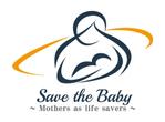 離珠 (hanatama)さんの【世界銀行 防災減災ハッカソン世界大会出場決定!】母子手帳電子化プロジェクト「Save The Baby」のロゴへの提案