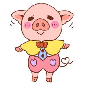 dori (dori-dori)さんのかわいい動物(ミニブタ)のイラストへの提案